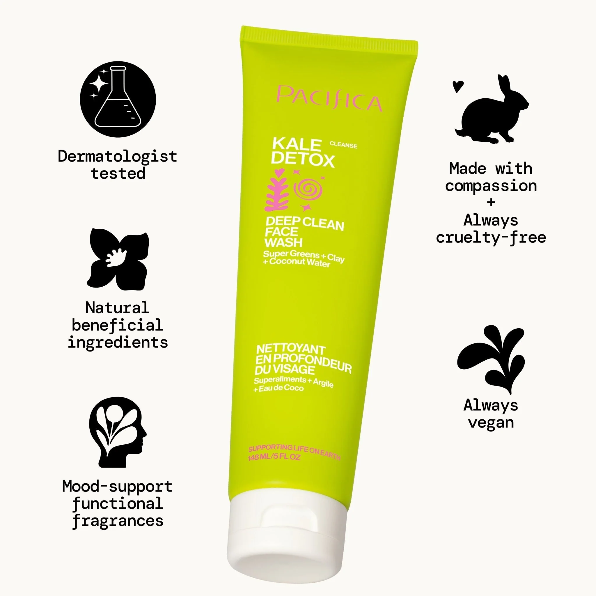 Kale Detox Deep Cleaning Face Wash - Image 8